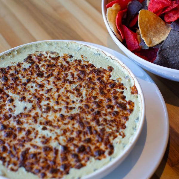 SPINACH ARTICHOKE DIP (V)